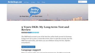 9 Years DKB: My Long-term Test and Review - Berlin Cheap.com