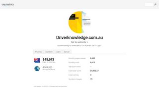 www.Driverknowledge.com.au - DKTS Login