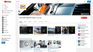 DKV EURO SERVICE GmbH + Co. KG - YouTube