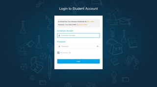 Login to Student Account