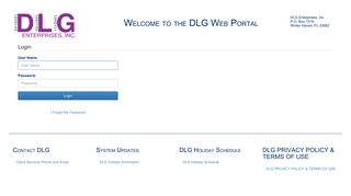 DLG Web Portal