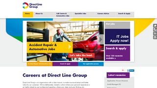Direct Line Group Careers, Insurance Jobs with Direct Line