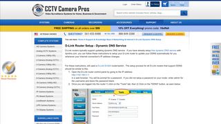 D-Link Router Setup - Dynamic DNS - CCTV Camera Pros