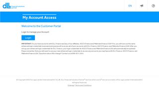 DLL Group| My Account Access – DLL