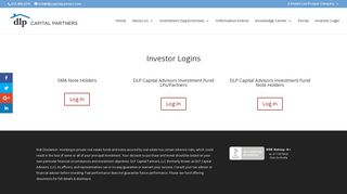 Real Estate Investor Login | DLP Capital Partners
