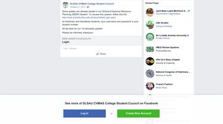 Some grades are already posted in our... - DLSAU CVMAS College ...