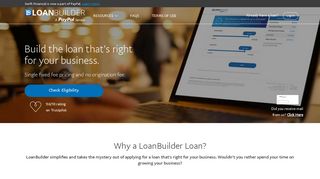 LoanBuilder: Build Your Own Business Loan | Small Business Loans