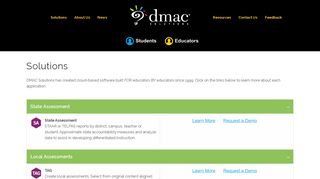 Solutions - Software for Texas Educators - DMAC Solutions