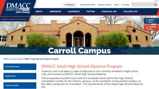 DMACC Adult High School Diploma Program