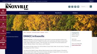 DMACC in Knoxville | Knoxville, IA - Official Website