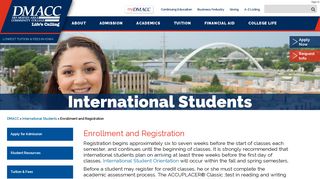 Enrollment and Registration - Des Moines Area Community College