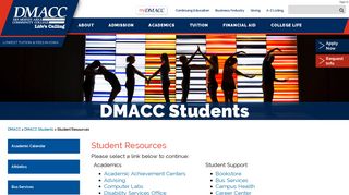 DMACC Student Resources