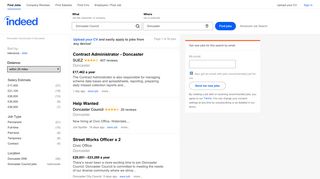 Doncaster Council Jobs in Doncaster - January 2019 | Indeed.co.uk