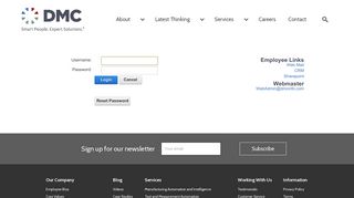 login | DMC, Inc.