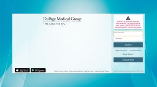 Privacy Policy - MyChart - Login Page - DuPage Medical Group