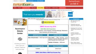 DMRC Answer Key 2019 - 2020 Exam Answer Key 2018|Solution ...
