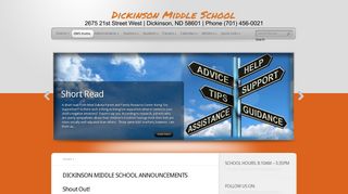 Dickinson Middle School - Dickinson Public Schools