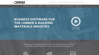 DMSi: Lumber Yard Inventory & Accounting Software