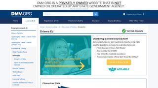 Driver's Education | DMV.ORG