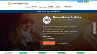 Nevada Drivers Ed - Nevada Online Drivers Ed - DriversEd.com