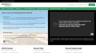 Get Your Florida Learners Permit | DMV Approved Statewide