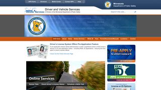 DVS Home - Pages - Driver and Vehicle Services - Home