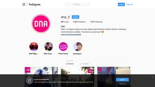 DNA (@dna_fi) • Instagram photos and videos