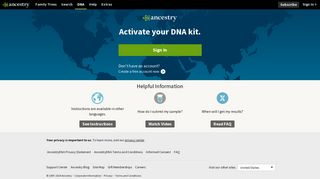 AncestryDNA - Ancestry.com