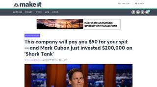 Mark Cuban invested $200,000 in DNA Simple on 'Shark Tank ...