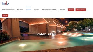 Votebuilder | Tennessee - Tennessee Democratic Party