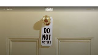 Why Hotel 'Do Not Disturb' Signs Are Disappearing - Condé Nast ...