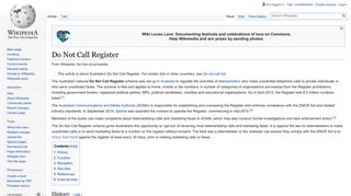 Do Not Call Register - Wikipedia