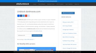 Unblock site: do4movie.com - Site2Unblock