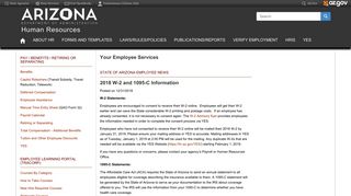 Your Employee Services | Human Resources