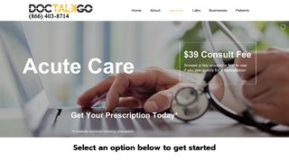 Doc Talk Go | Services