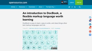 Getting started with Docbook | Opensource.com