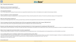 docbox e-appointments