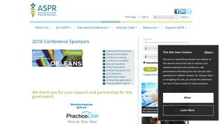 2016 Conference Sponsors - Association of Staff Physician Recruiters