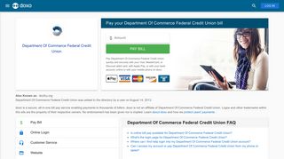Department Of Commerce Federal Credit Union: Login, Bill Pay ...