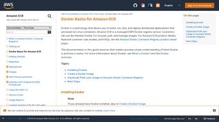 Docker Basics for Amazon ECR - Amazon ECR - AWS Documentation