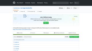 GitHub - jambonsw/ecr-login-dockerfile: A Dockerfile allowing people ...