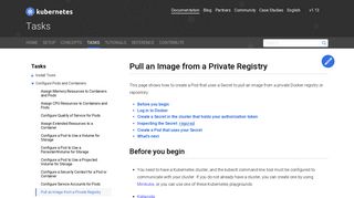 Pull an Image from a Private Registry - Kubernetes