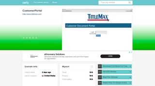 docs.titlemax.com - CustomerPortal - Docs Titlemax - Sur.ly