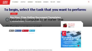 DocStoc: Free Online Document Templates - MakeUseOf