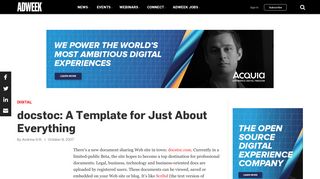 docstoc: A Template for Just About Everything – Adweek