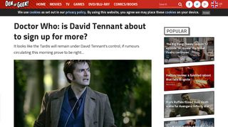 Doctor Who: is David Tennant about to sign up for more? | Den of Geek