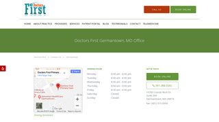Germantown, MD: Internists: Doctors First