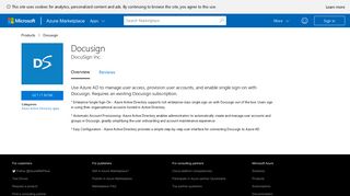 Docusign - Azure Marketplace - Microsoft