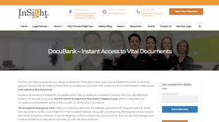 DocuBank – Instant Access to Vital Documents - InSight Law