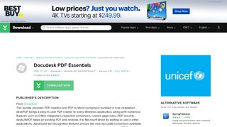Docudesk PDF Essentials - Free download and software reviews ...